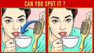 Brain Test Challenge | Spot the Difference (Try This!)