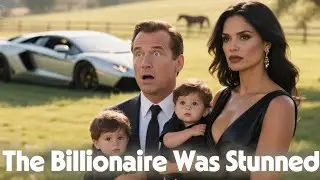 The Billionaire Was Stunned When His Black Ex-Wife Appeared on His Ranch—with Triplets Who Looked