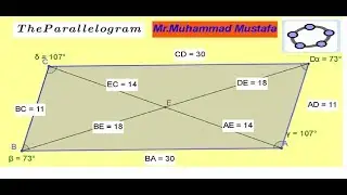 Parallelogram using #GeoGebra