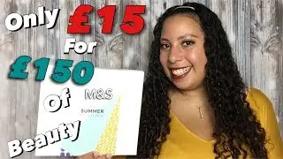 M&S SUMMER BEAUTY BOX 2018 | A LIFE IN HIGH DEFINITION UNBOXINGS