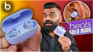 Beats Solo Buds Unboxing & First Look - Apple's Cheapest TWS Earphones🔥🔥🔥