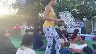 Savage shaman soundbath: 432 hz crystal harp quartzophone