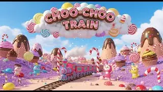 Choo-Choo Train 🚂🎵✨ | Fun Train Song for Kids & Toddlers 🌈👶