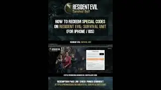 Как активировать специальные коды! (iPhone/iOS) | Resident Evil: Survival Unit (мобильная версия)