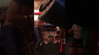 Omega Luke Wrestling Springboard Knee From Out of No Where #shorts