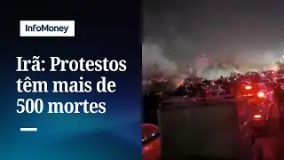 Mortes em protestos no Ir&atilde; chegam a mais de 500, diz grupo de direitos humanos InfoMoney News