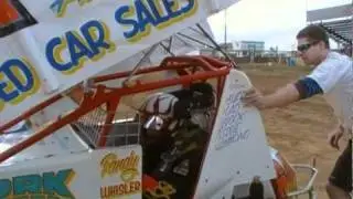 Trail-Way Speedway 358 Sprint Car Highlights 9-10-10