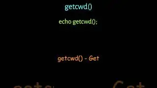 PHP functions for working with directories