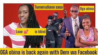 Tumerudiana sasa 😅💔 OGA obina revealed that he's together with Dem wa Facebook.