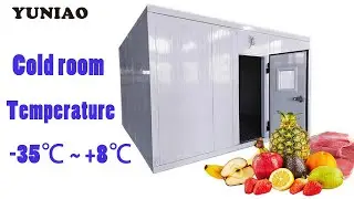Small Medium Large Size Cold Storage Room Cool Freezing Refrigeration for Fresh Meat