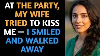 At the Party, My Wife Tried to Kiss Me — I Smiled and Walked Away#betrayal 