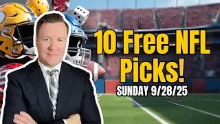 10 Free NFL Picks WEEK 4! NFL Picks and Best Bet Predictions Sunday 9/28/25 l Vernon&rsquo;s Best NFL Bets