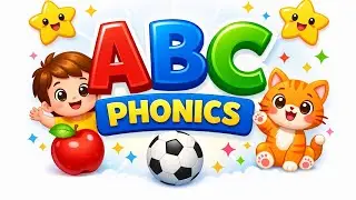 Learn ABC Phonics | A to Z Alphabet Sounds for Kids 👶🎵 | Toddler Learning Video