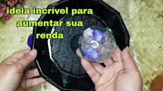 LINDO TRABALHO COM VIDRO DE PERFUME VAZIO- é fazer e vender
