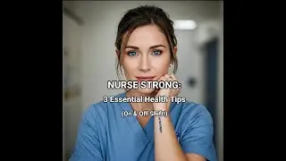 A Nurse's Top 3 Tips for Staying Healthy on Shift (and Off!)