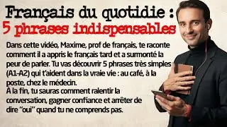 5 French Survival Phrases (A1&ndash;A2) That Saved Me in Real Life