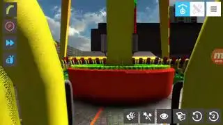 Funfair Ride Simulator 4 Discus onride (Vodoo Swing) FRS4