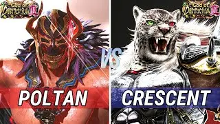 Tekken 8 | Poltan (King) Vs Crescent (Armor King) | High Level Gameplay