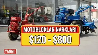 DAXSHAT NARXLAR! Motobloklar $120 dan $800 gacha | 2026 yilgi bozor#obuna