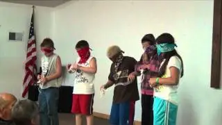 Knot Challenge Blindfolded