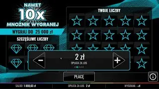 Gierki Lotto #23 🎲 Gwiazdki ★★★ Gram 30 Razy 💰💰💰