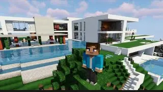 I Build White House 😨in Minecraft game.