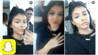 Kylie Jenner Make-Up on Snapchat | Kylie Snaps