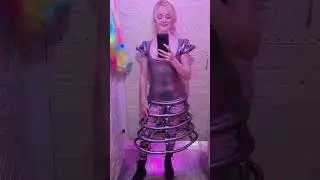 Cyber Dog in Camden Town in London - futuristic fashion for raving and festivals #londonvlog