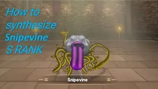 How to synthesize (S Rank) Snipevine - Skill - Chart - DRAGON QUEST MONSTERS: The Dark Prince