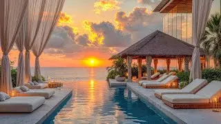 Sunset Bossa Nova Jazz With Sea Breeze Helps Relax - Sunset Jazz A Romantic Afternoon Atmosphere