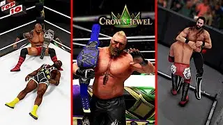 WWE Top 10 Crown Jewel 2021 Predictions! WWE 2K22