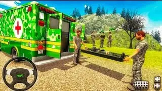 US Army Ambulance Driving - Humvee Rescue Truck Simulator - Android Gameplay #skgamingmaster