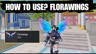 How To Use Florawings In BGMI / PUBG 4.2 Update | Florawings / Butterfly / Titli Kaise Bane BGMI