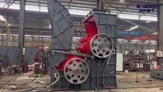 2PC SeriesTwo Rotors Hammer Crusher Sand Making Machine Openning Cover