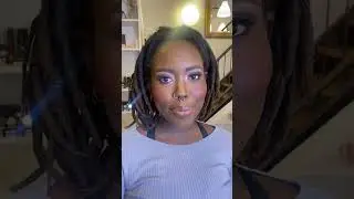 Stunning Glam Makeup Transformation on Deep Skin