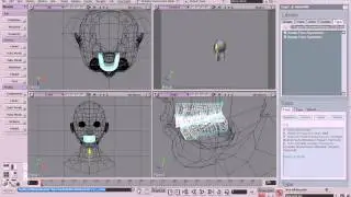 How to make a facial expression in softimage(REAL) .avi