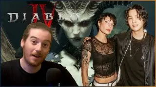 Halsey, SUGA: Lilith (Diablo IV Anthem) | REACTION 😈🔥