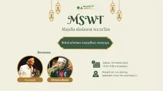 MSWT IPNU IPPNU Wonoayu bersama Ust. Firman Achsani