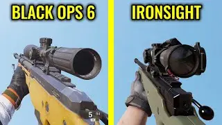 COD Black Ops 6 vs Ironsight - Weapons Comparison