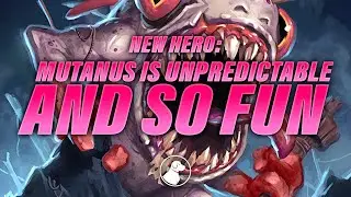 New Hero Mutanus is Unpredictable and So Fun | Dogdog Hearthstone Battlegrounds
