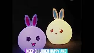 !!! NEW !!! The Multicolored Rabbit Lamp !