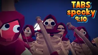 Totally Accurate Battle Simulator speedrun - Spooky campaign in 9:10