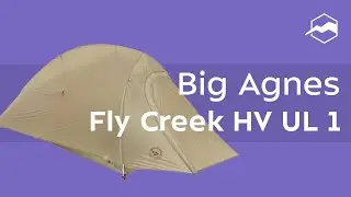 Палатка Big Agnes Fly Creek HV UL 1 Platinum. Обзор