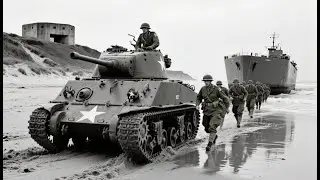 Germans Shocked When LSTs Unloaded Tanks Directly