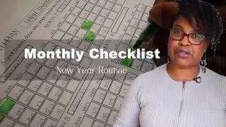 Monthly Reset Checklist - New Goal Setting Routine