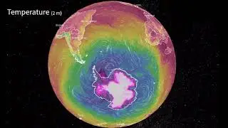 New 3D Weather Globe - Ventusky