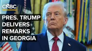 President Trump delivers remarks in Georgia — 7/22/2026