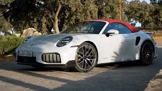 2026 Porsche 911 Turbo S Cabrio (992.2) in Icegrey &ndash; 710 PS & T-Hybrid