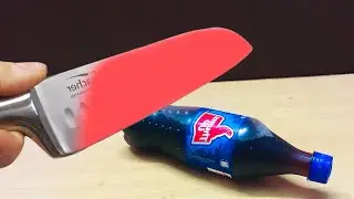 1000°C Glowing Knife vs Thumbsup Experiment 😱😱😱