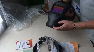 Маска для сварки ELAND helmet force 501.2 - распаковка обзор